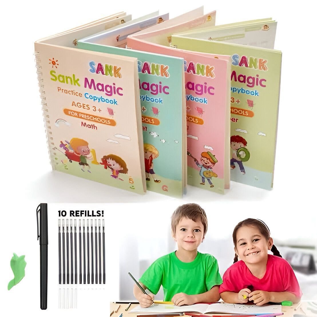 Sank Magic Practice Copybook Set - Image 2